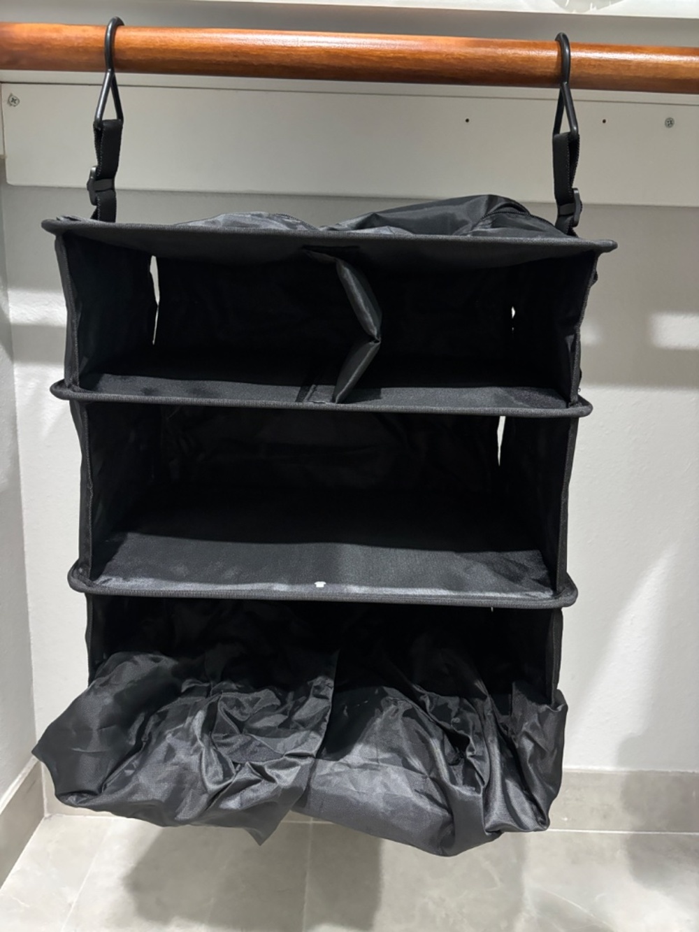 RISE Gear Riser Hanging Travel Shelves (Set of 2) - Black NWOT - Picture 9 of 15